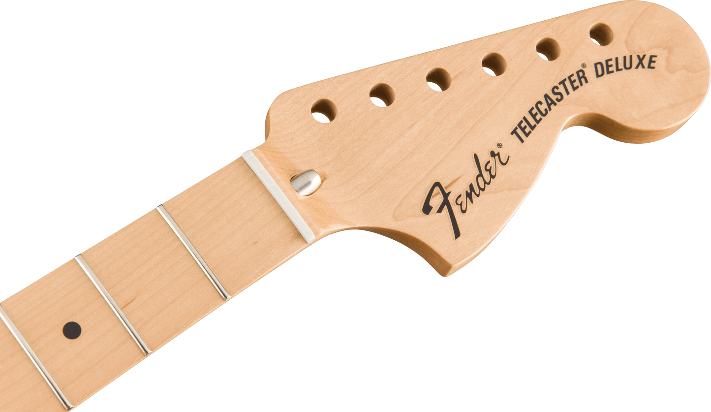 Classic Series '72 Tele® Deluxe Neck, 3-Bolt Mount, 21 Medium Jumbo Frets - Maple Fingerboard