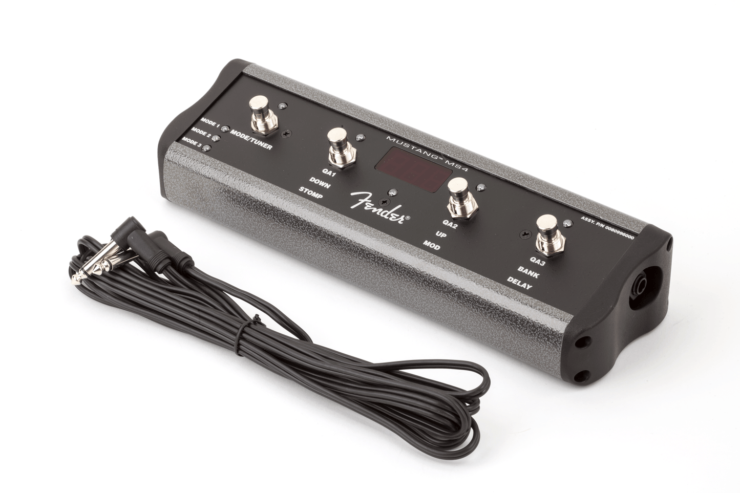 4-Button MS4 Footswitch: Mustang™ Series Amplifiers