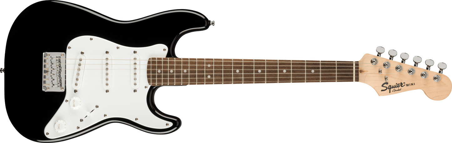 Squier Mini Stratocaster Bundel, Black