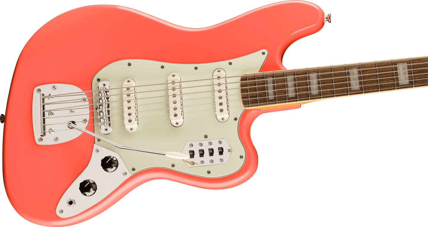 Limited Edition Classic Vibe™ Bass VI, Mint Pickguard, Tahitian Coral