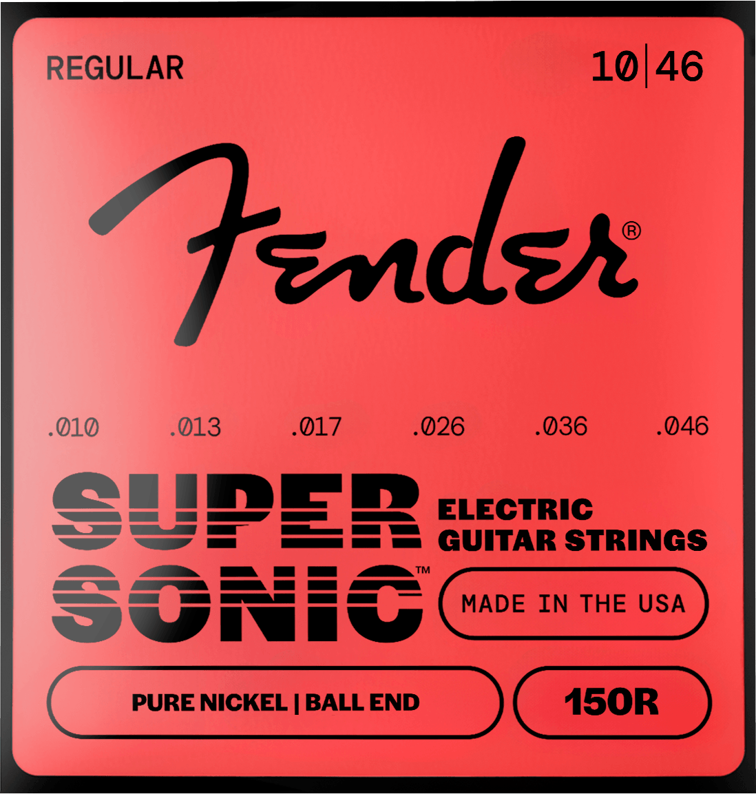 SuperSonic™ 150 Pure Nickel Guitar Strings