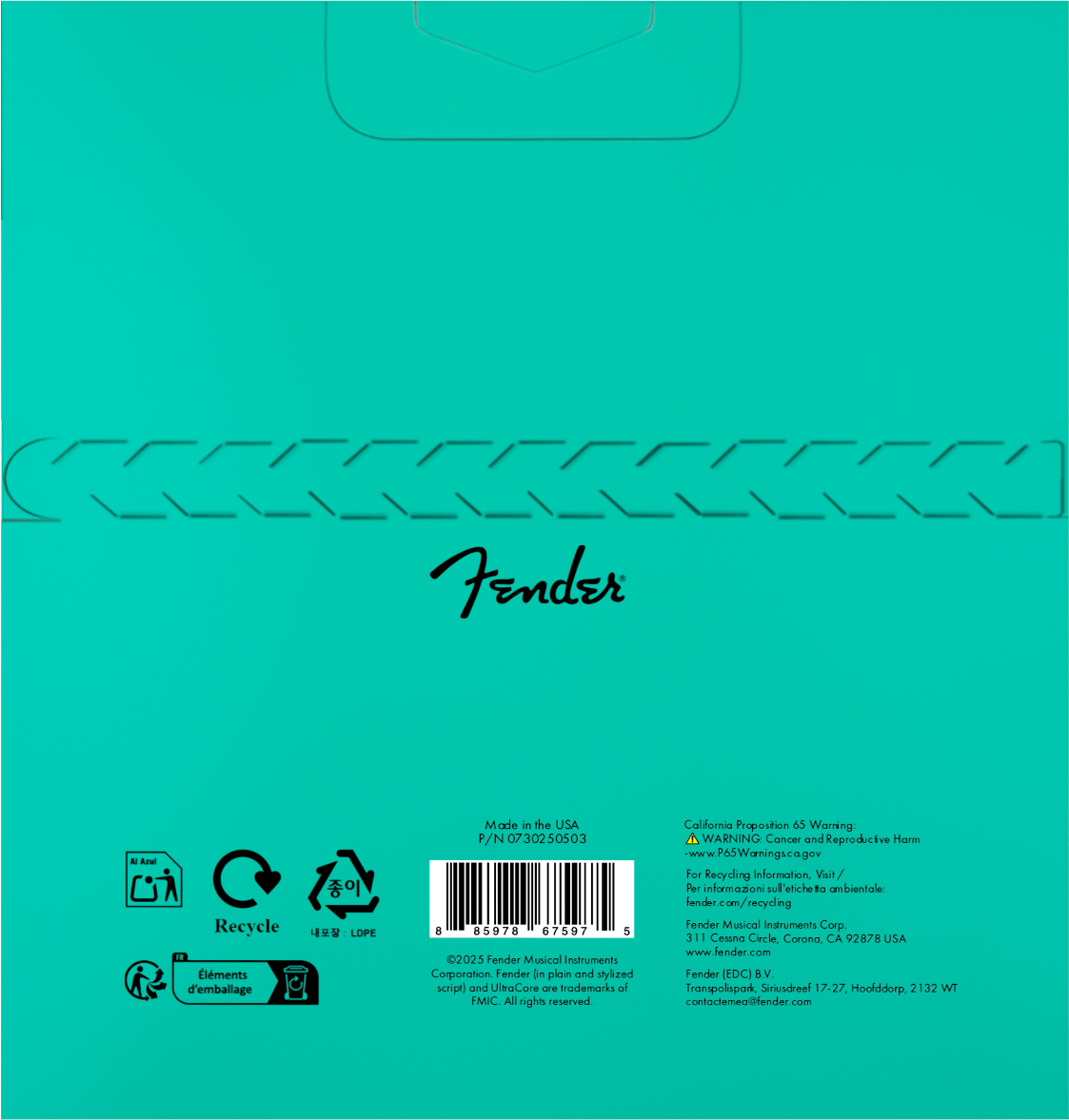 UltraCore™ 1250 Nickel-Plated Steel Guitar Strings