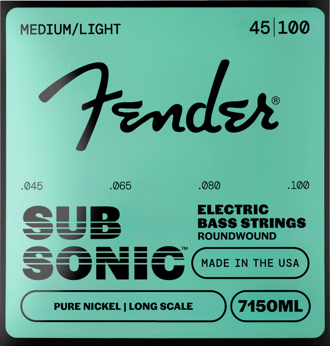 SubSonic™ 7150 Pure Nickel Bass Strings