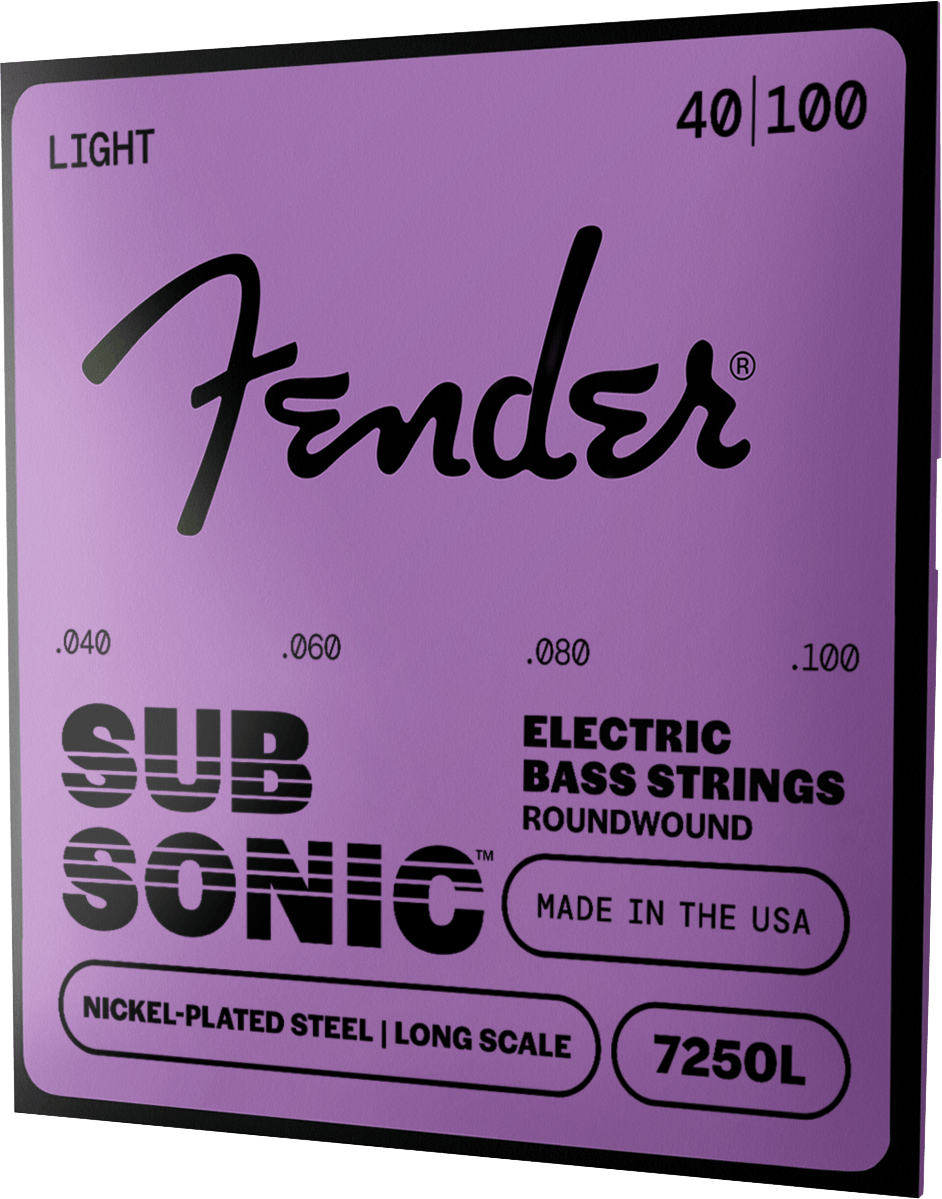 SubSonic™ 7250 Nickel-Plated Steel Bass Strings