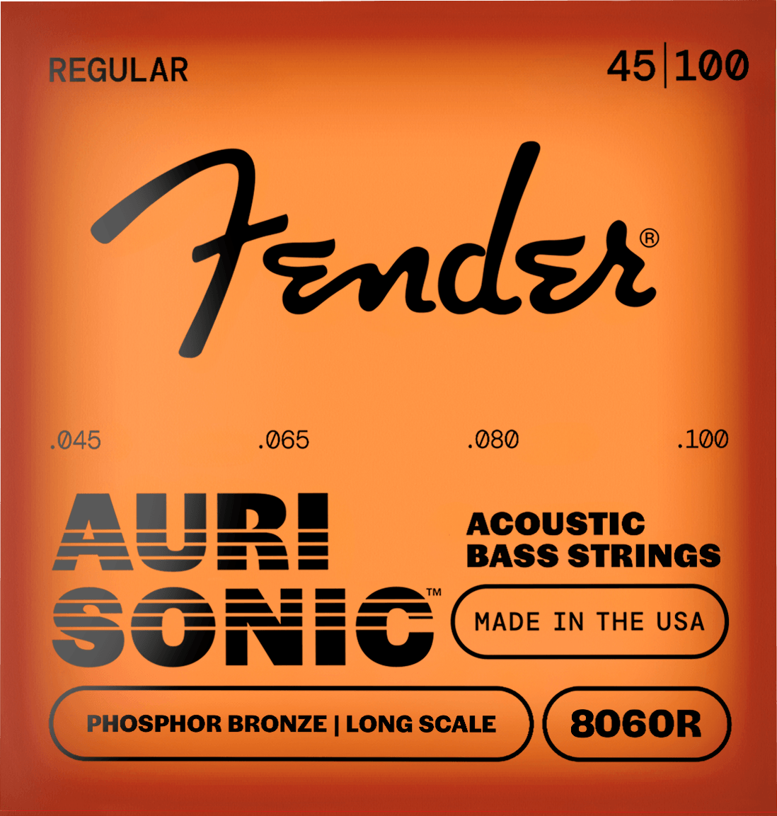 AuriSonic™ 8060 Long Scale Phosphor Bronze Acoustic Bass Strings