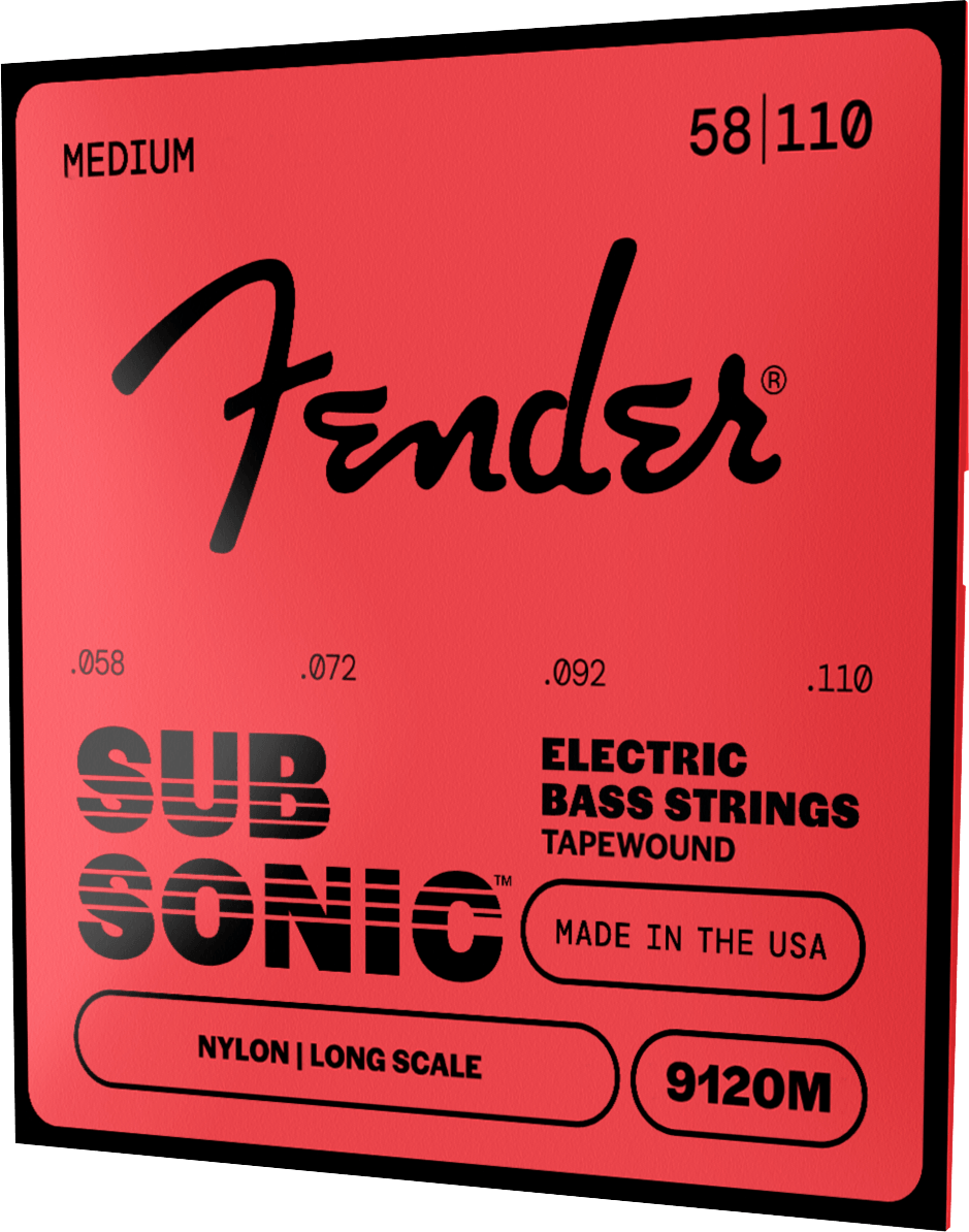 SubSonic™ 9120 Nylon Tapewound Bass strings