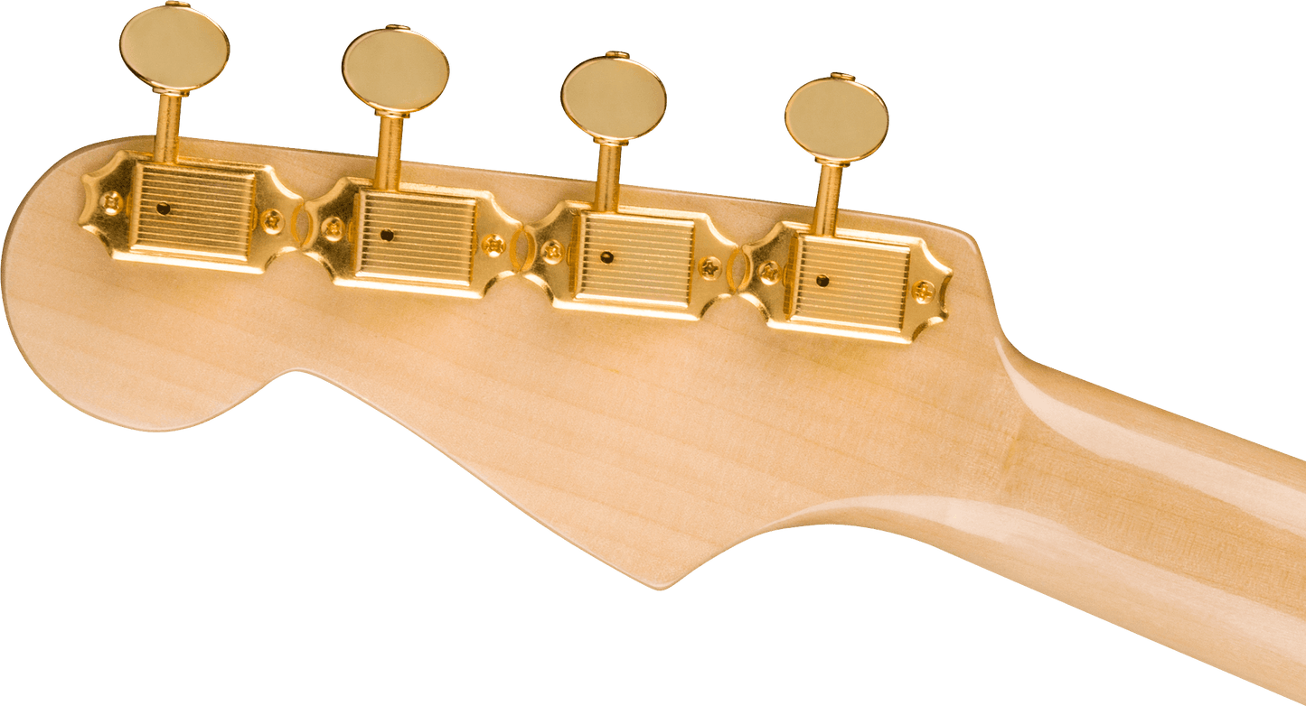 Limited Edition Fullerton Strat® Uke, Fiesta Red