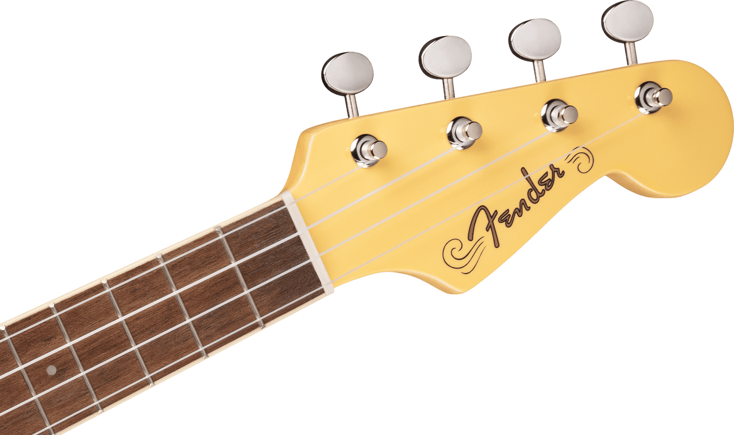 Limited Edition Fullerton Jazzmaster® Uke, Vintage White