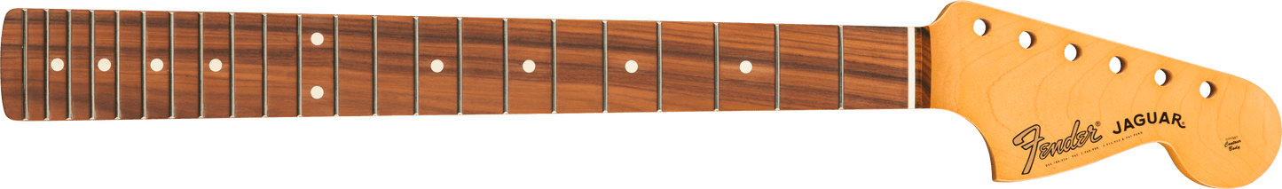 Classic Player Jaguar Neck, 22 Med Jumbo Frets, Pau Ferro, C shape