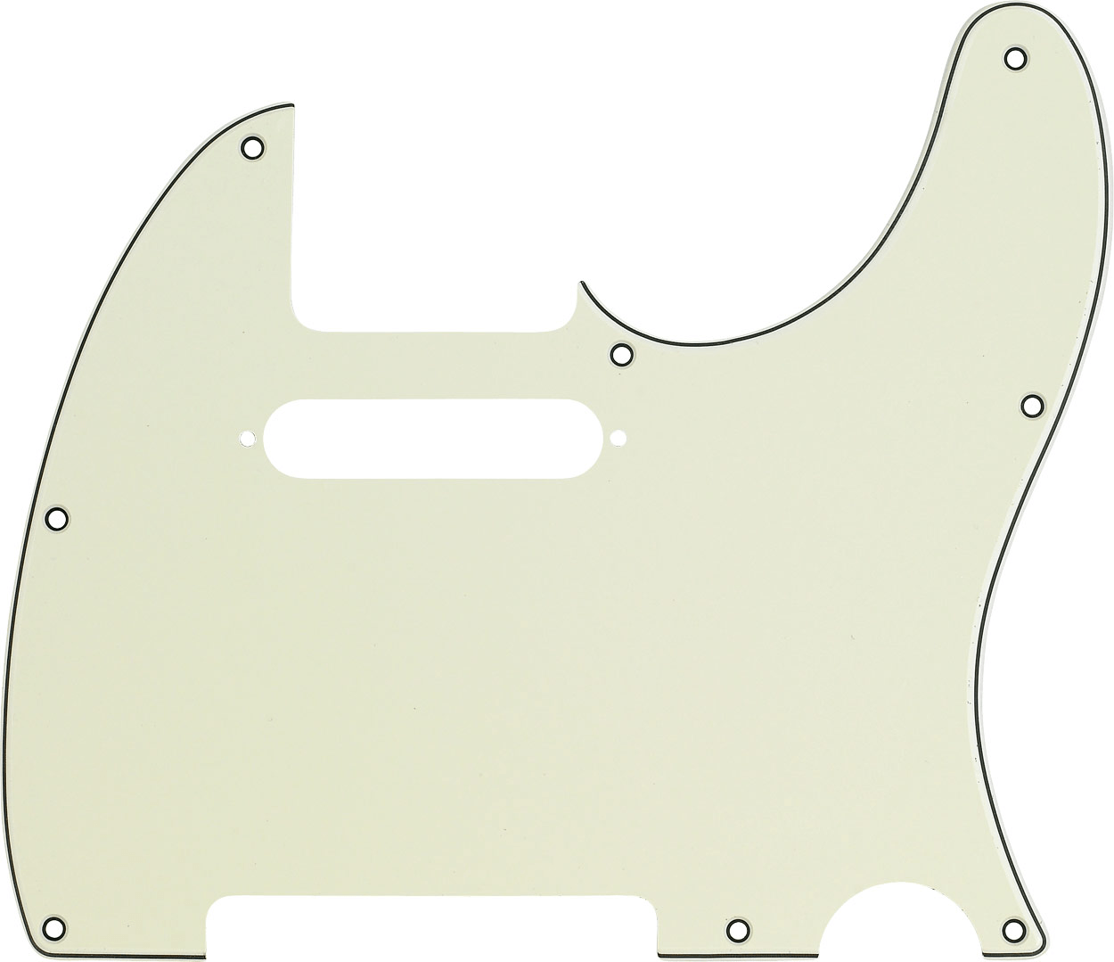 8-Hole Mount Multi-Ply Telecaster Pickguards