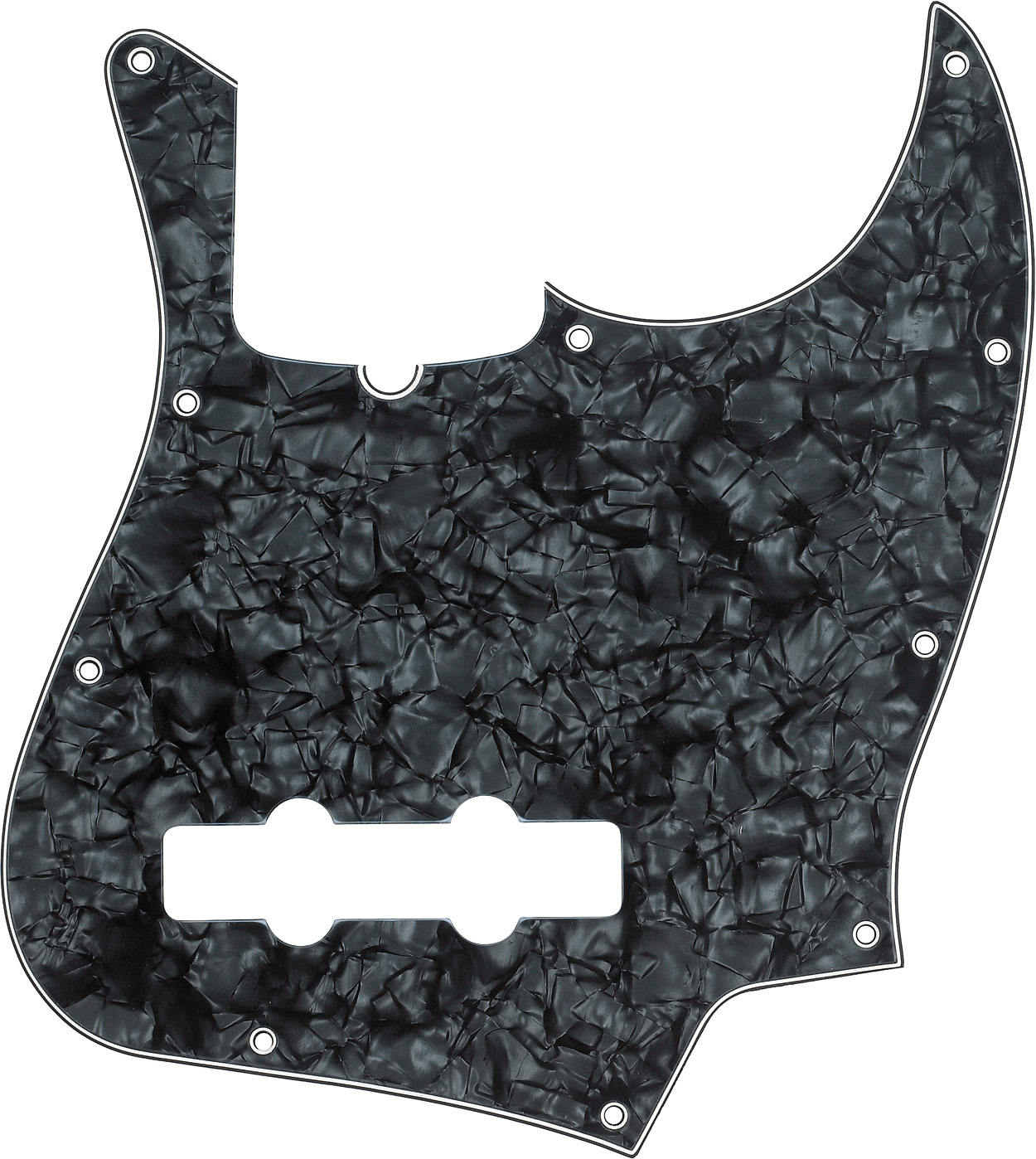 10-Hole Contemporary Jazz Bass Pickguards