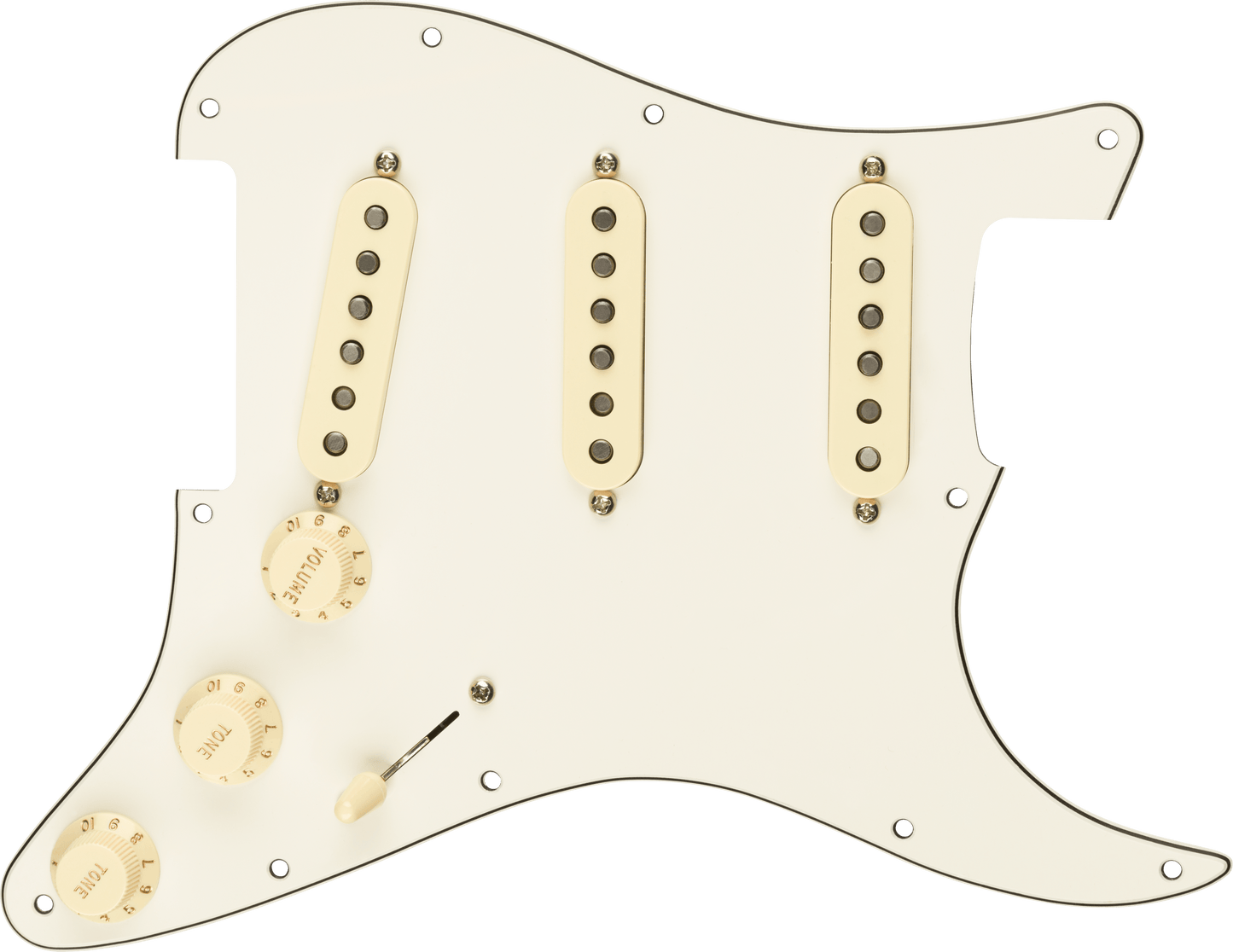 Pre-Wired Strat® Pickguard, Original '57/'62 SSS