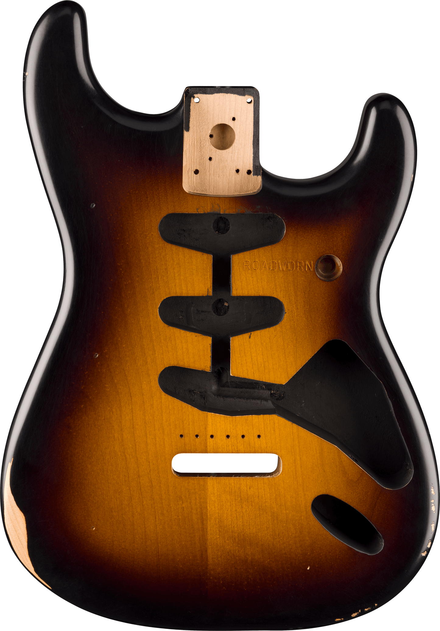 Road Worn® 50's Stratocaster® SSS Alder Body, 2-Tone Sunburst