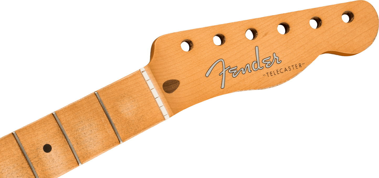 Road Worn® '50s Telecaster® Neck, 21 Vintage Tall Frets, Maple, U Shape