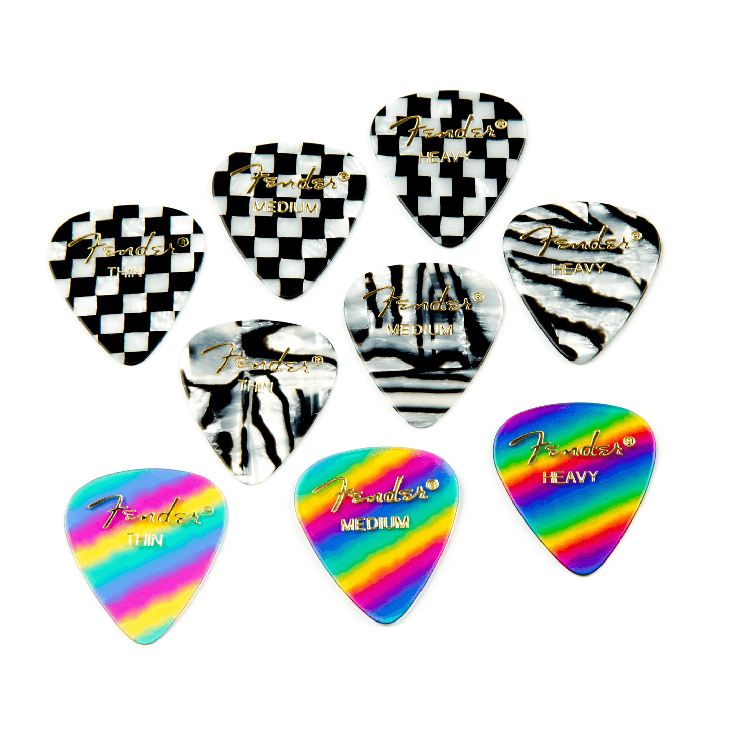 Graphic Picks, 351 Shape - 12 Pack