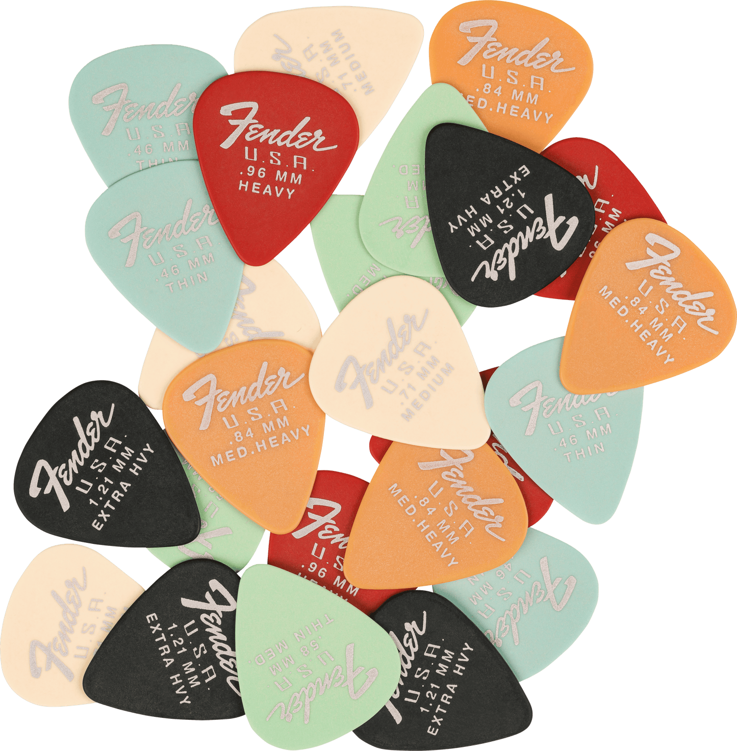 Dura-Tone 351 Picks, 24 Mix