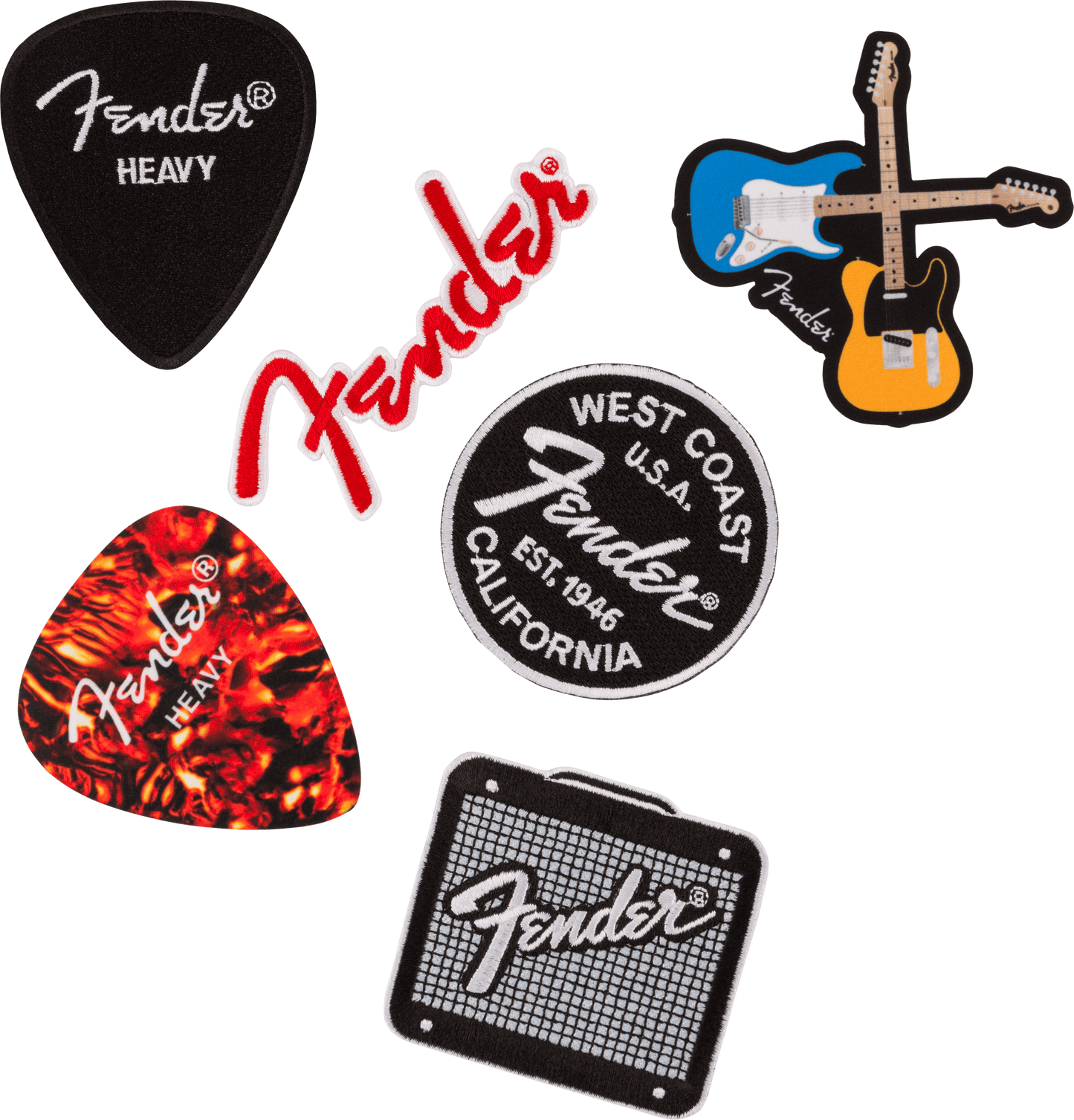 Fender™ Red Logo Patch