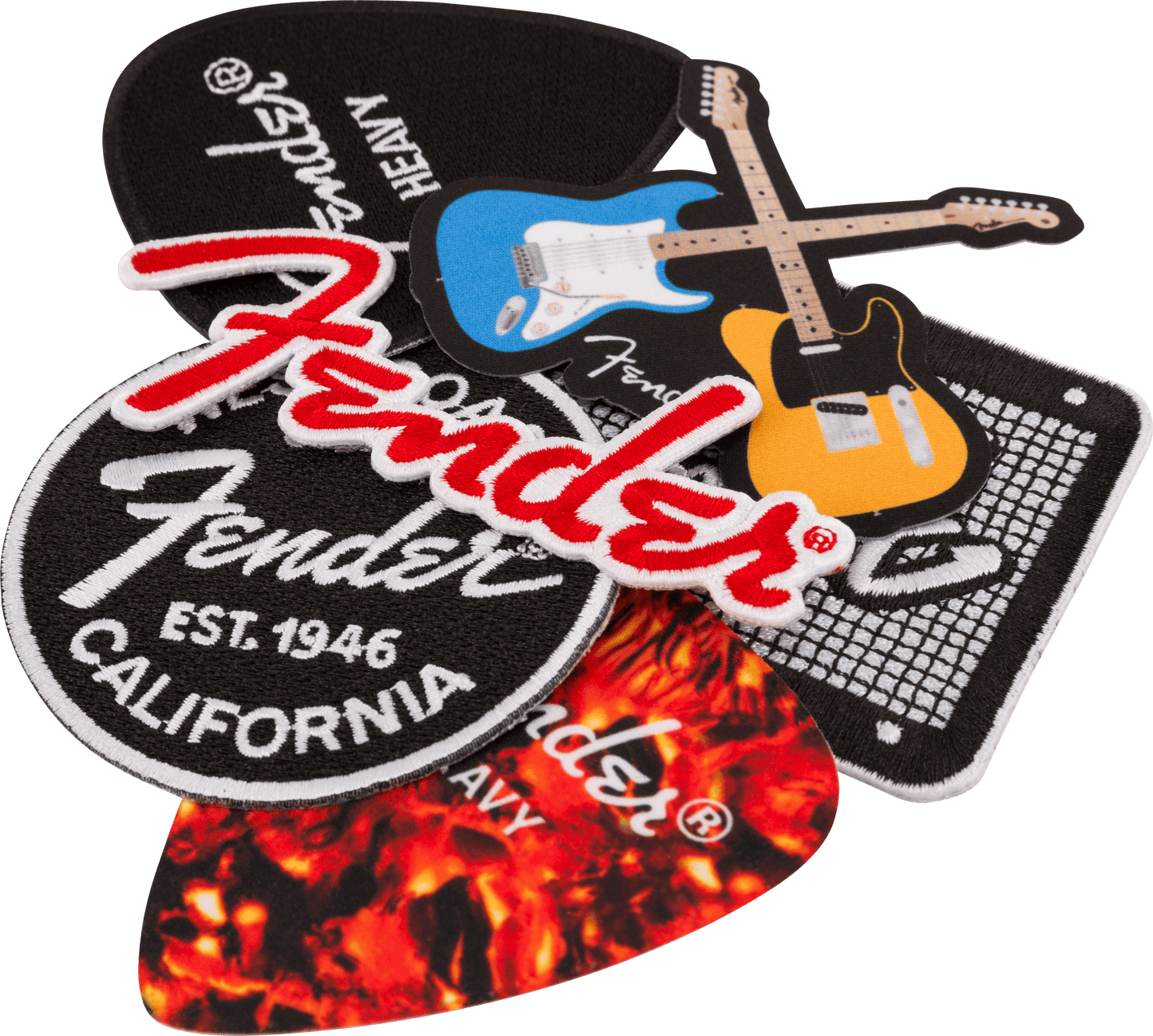 Fender™ Red Logo Patch
