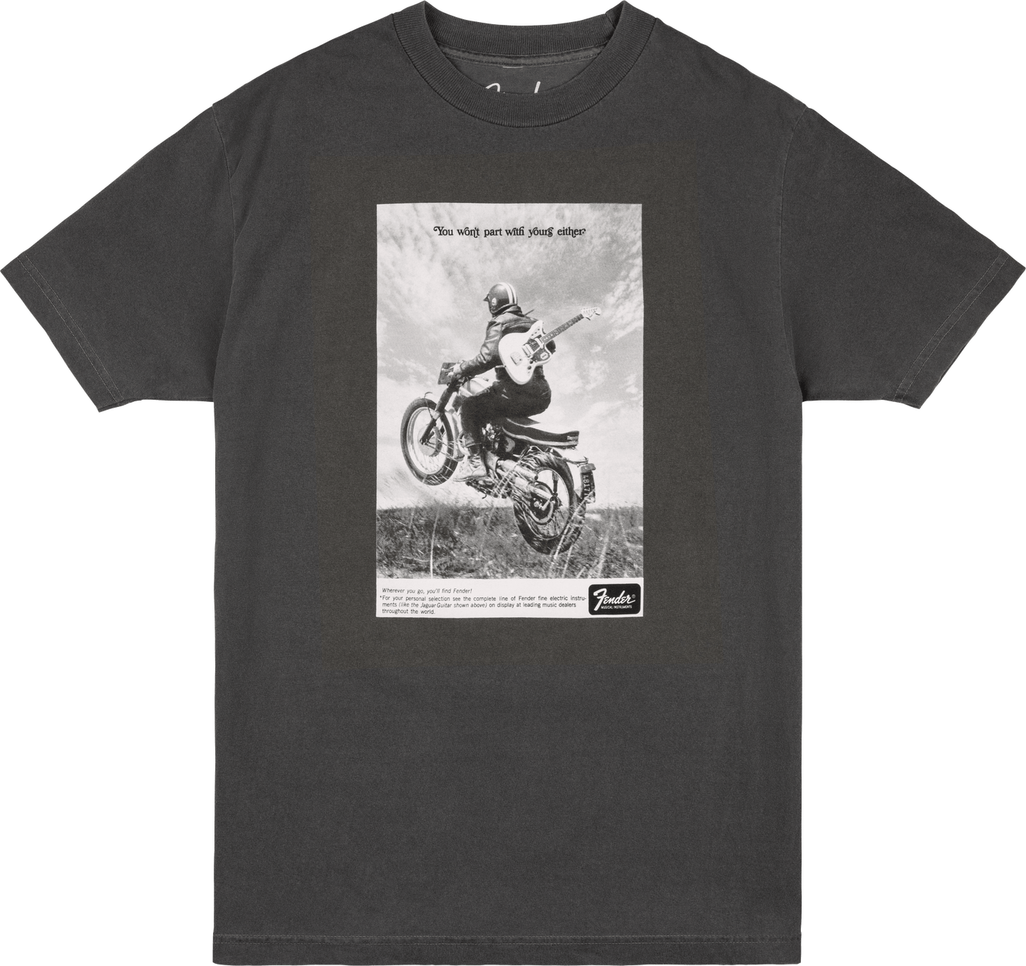 Vintage Ad Tee, Motorcycle Rider